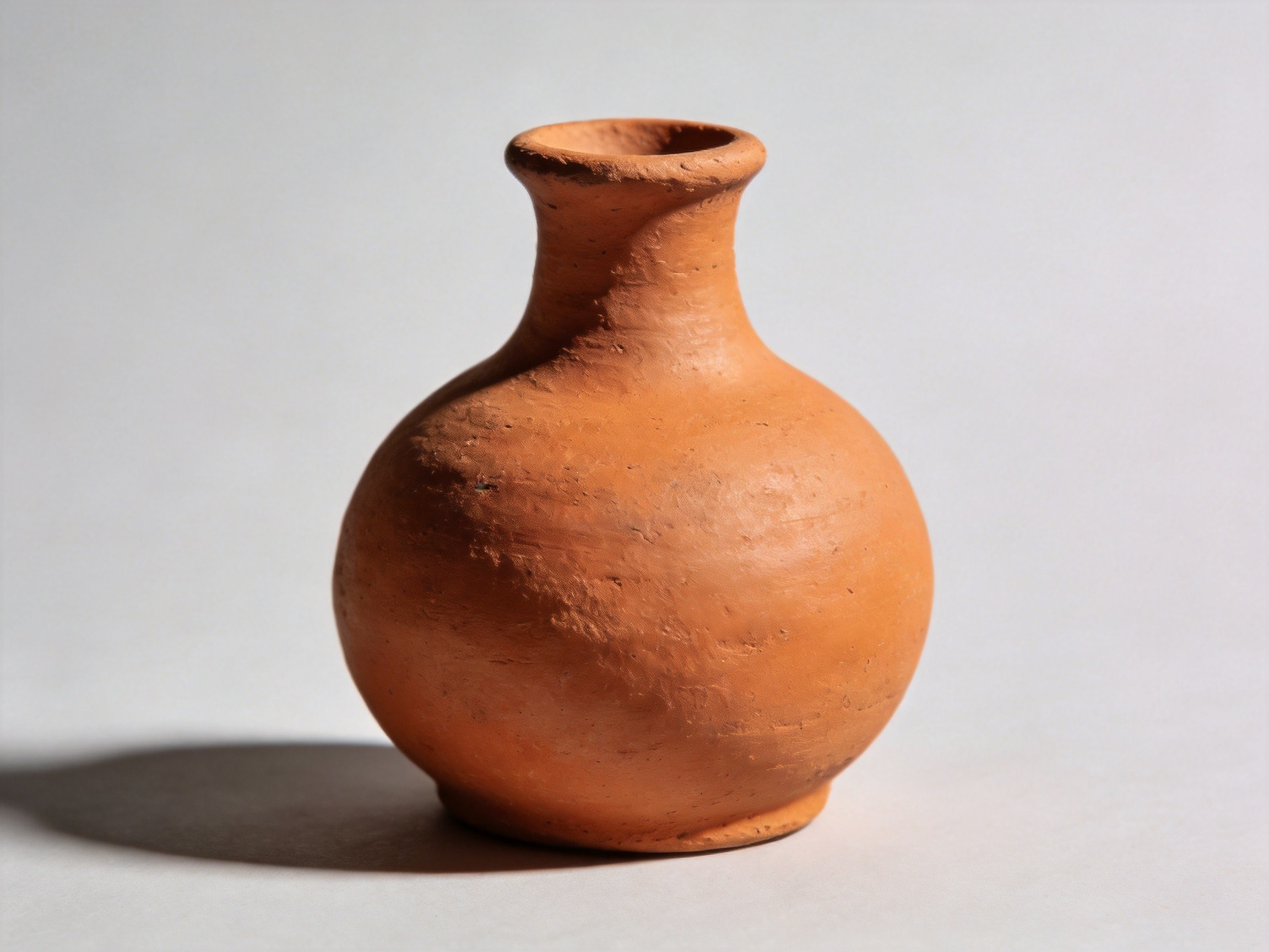 Rustic Terracotta Bud Vase